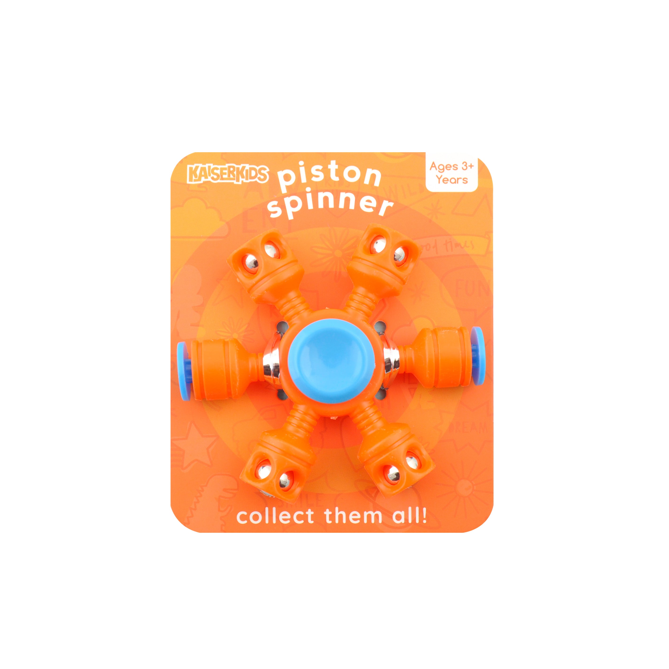 Piston Spinner - ORANGE